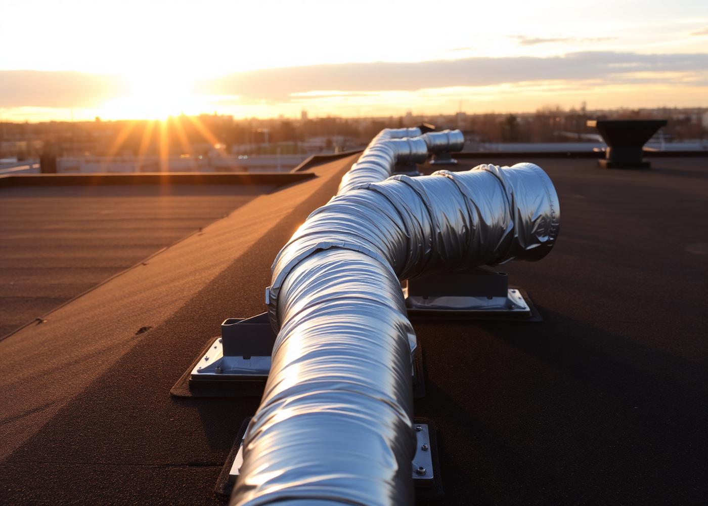 Fire-rated duct installation