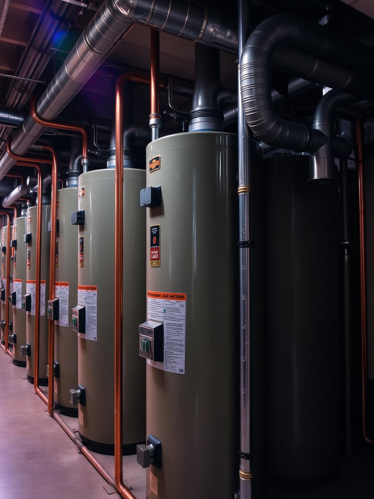 Water Heater Bank